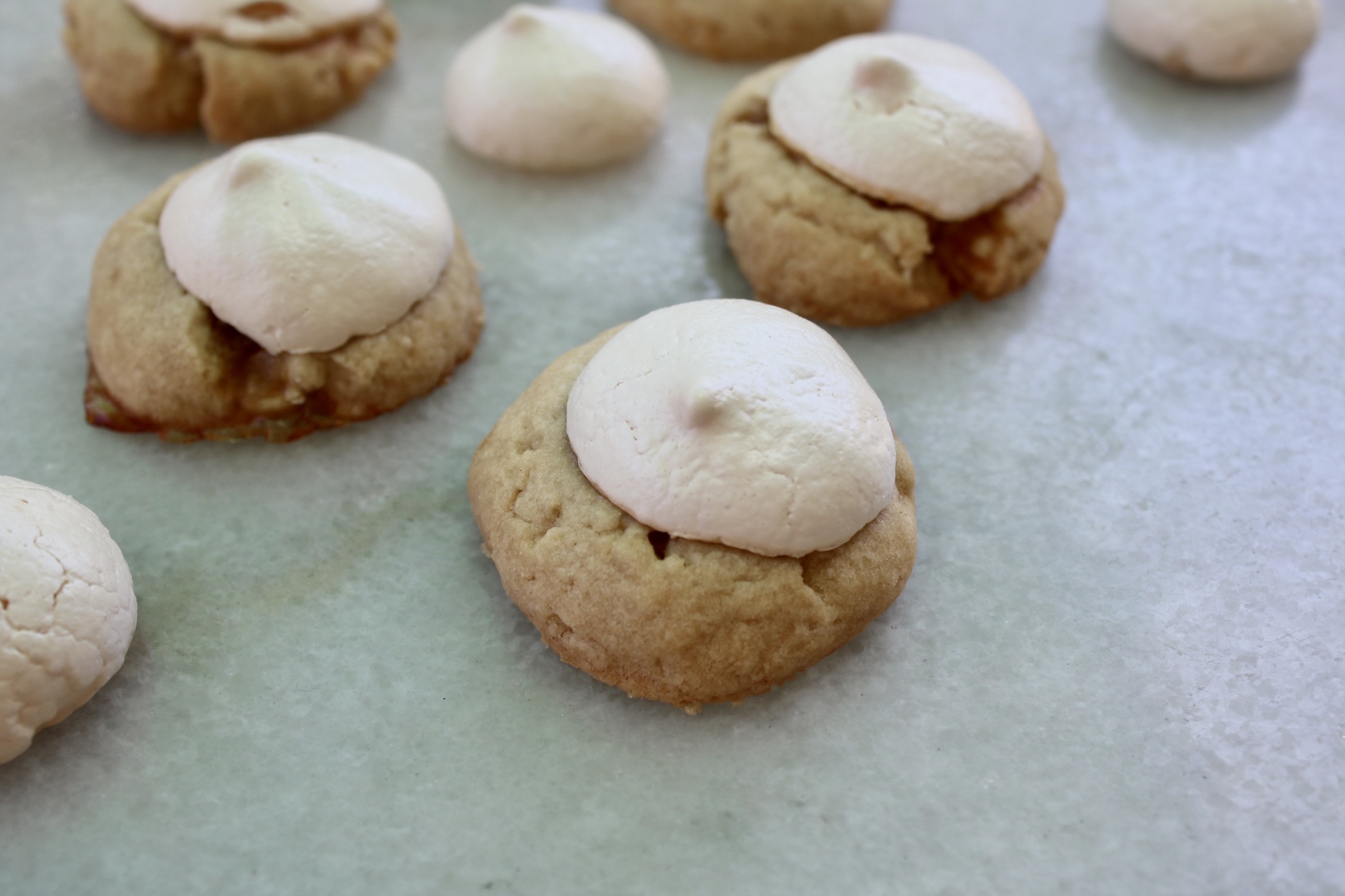 Meringue Jam Thumbprint Cookies – For the Love of Butter
